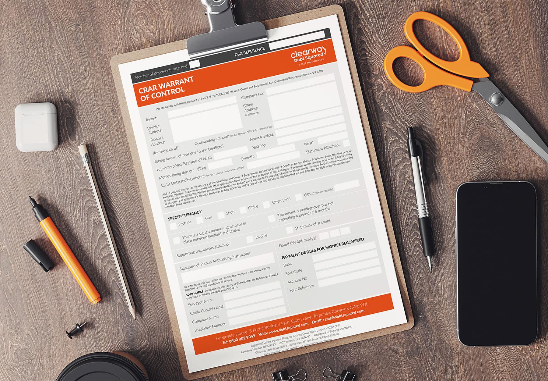 Clearway Debt Squared | Interactive Forms