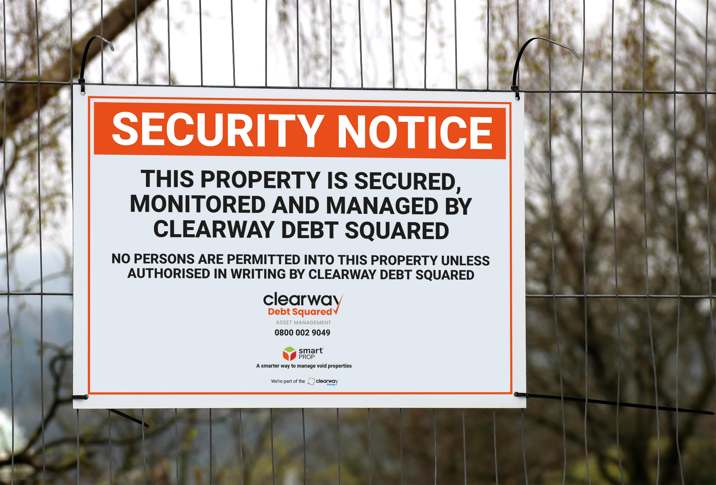 Clearway Debt Squared | Outdoor Signage, Exterior Signage