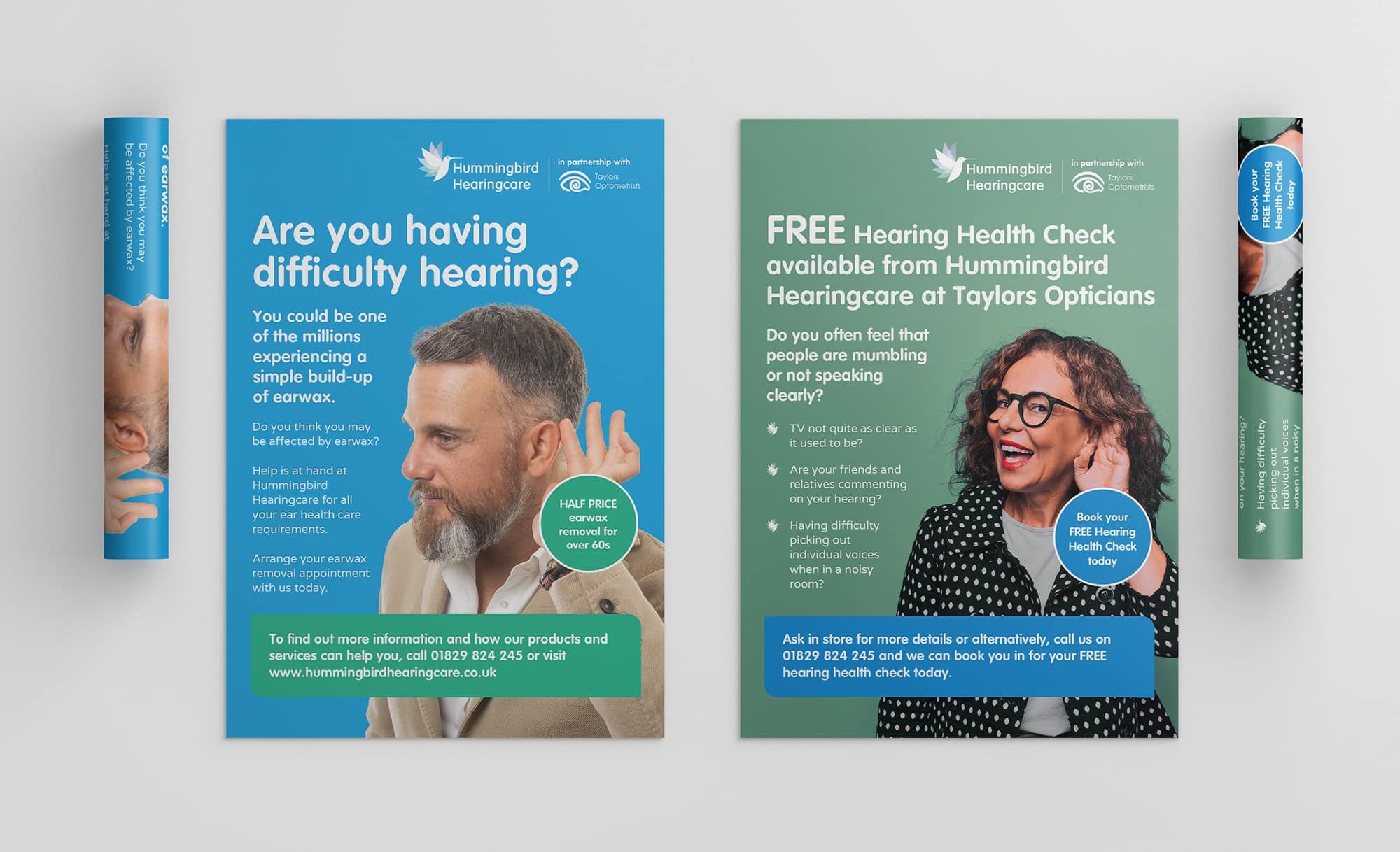 Hummingbird Hearingcare | Flyers, Adverts, Print Services