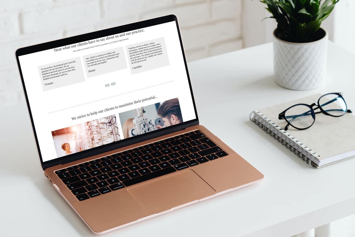 Taylors Optometrists: Mobile Friendly, Responsive Web Design Taylors Optometrists: Mobile Friendly, Responsive Web Design