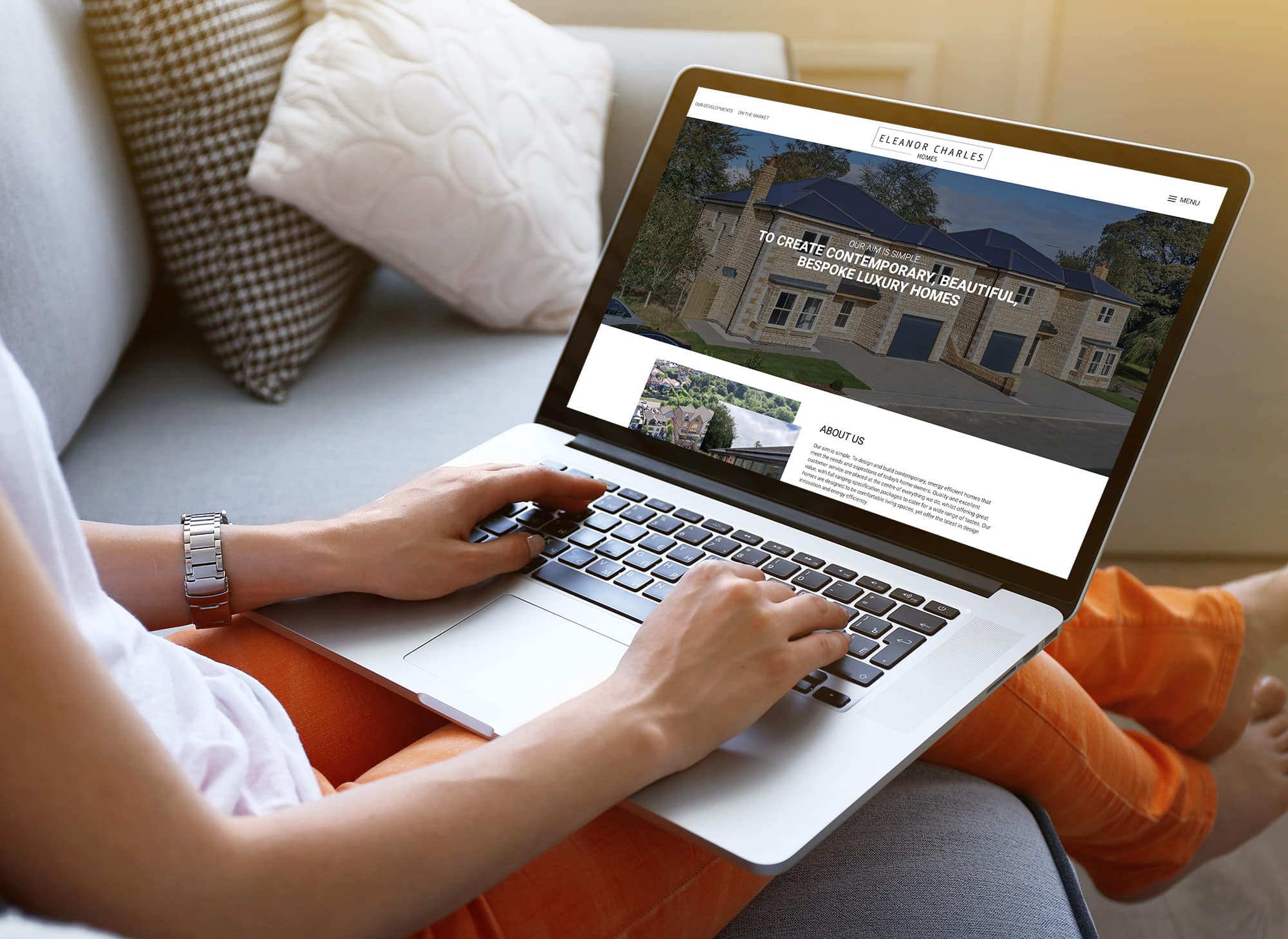 Eleanor Charles Homes | Web Design, Responsive Web Design