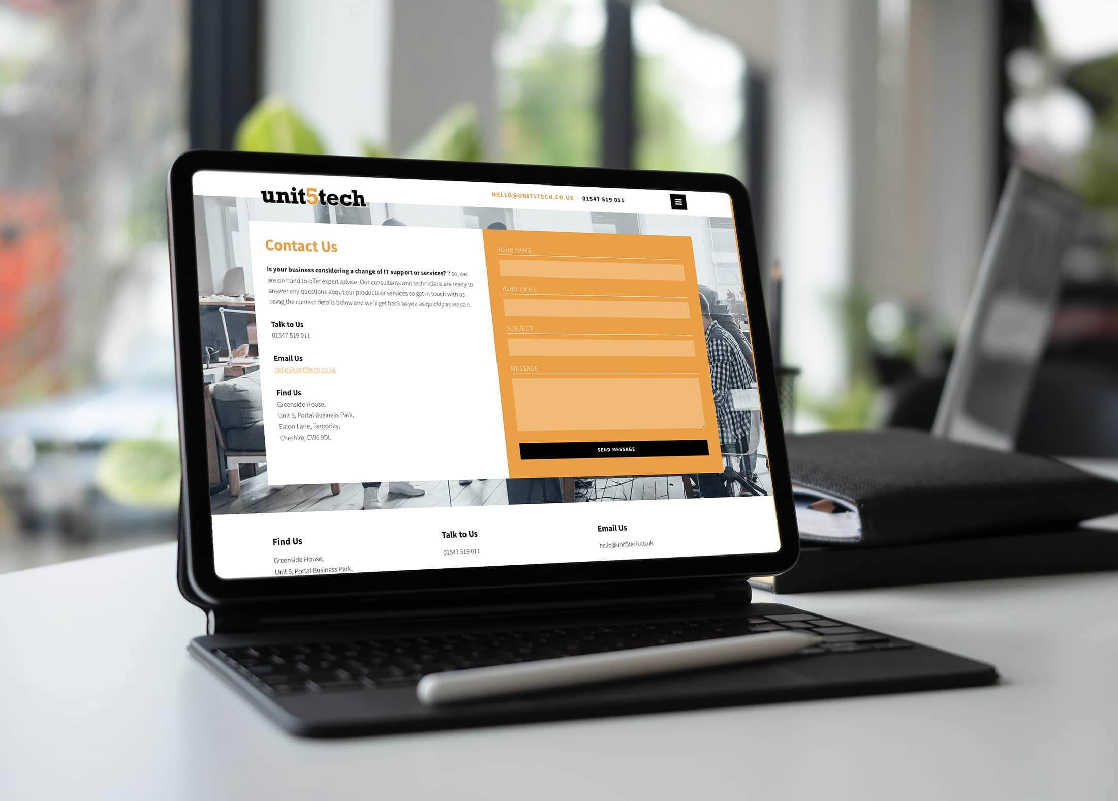 Unit5 Tech | Web Design | Tarporley, Cheshire 