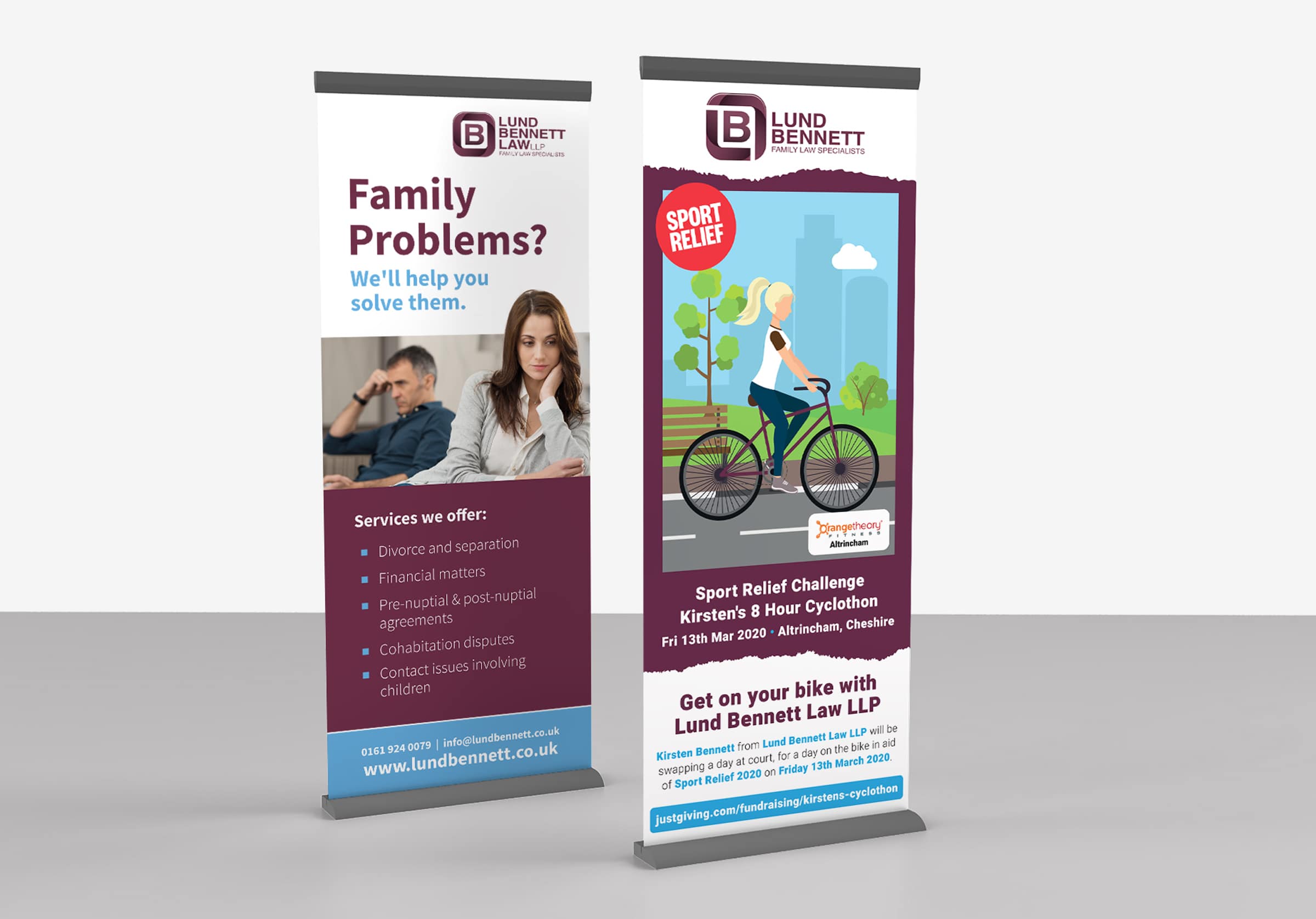 Lund Bennett | Roller Banner Design | Exhibitions Lund Bennett | Roller Banner Design | Exhibitions