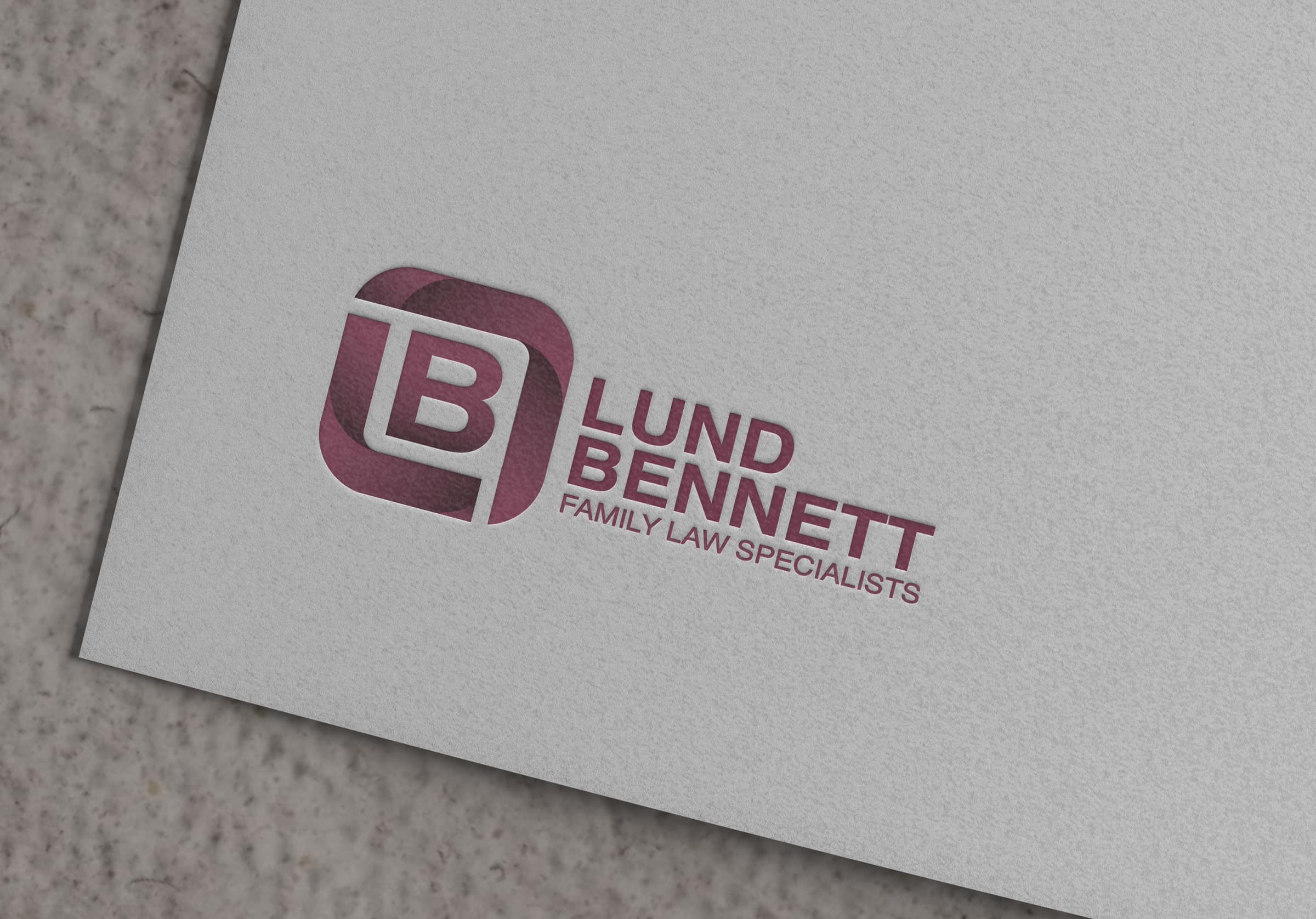 Lund Bennett | Logo Design Lund Bennett | Logo Design