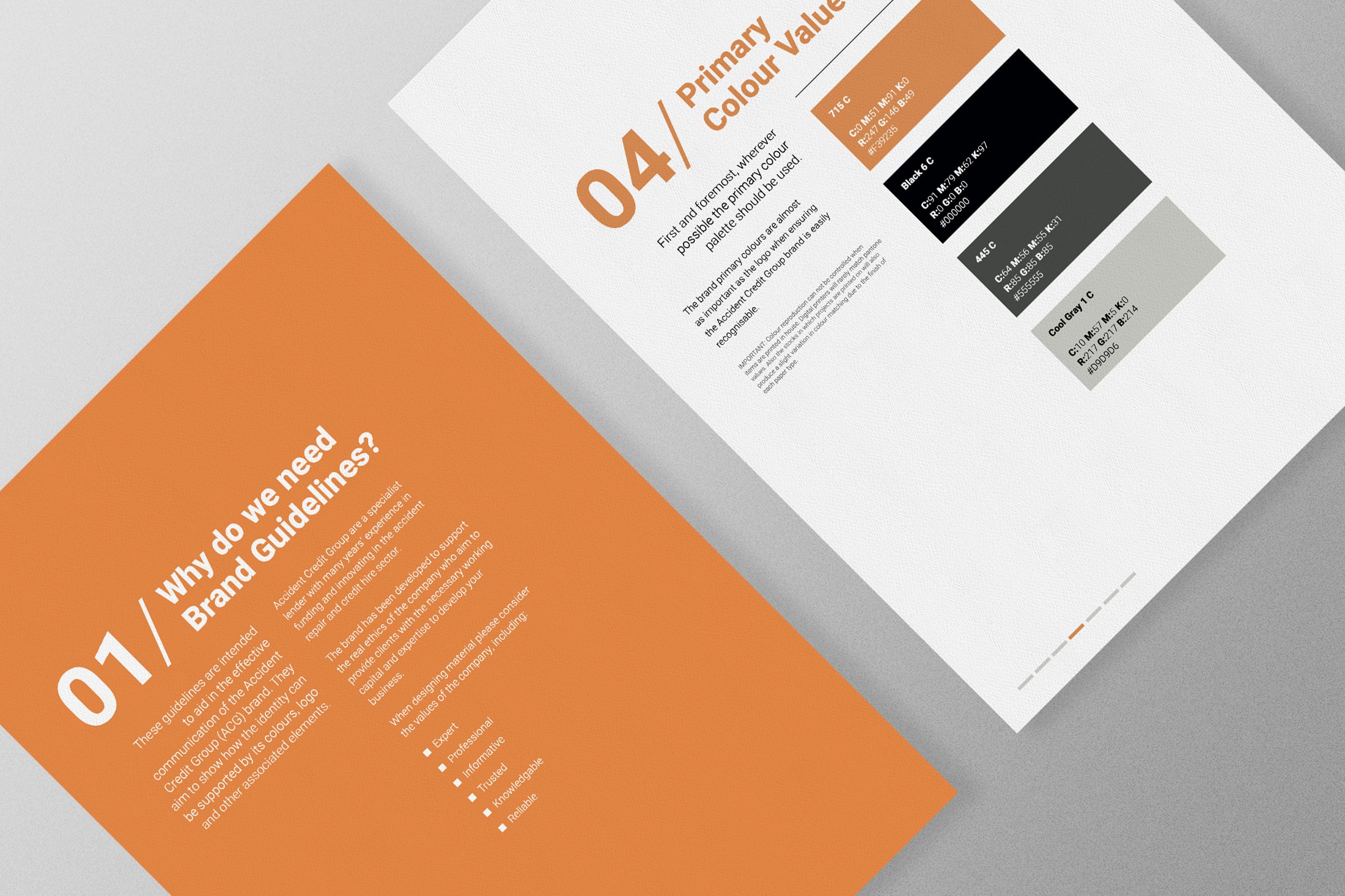 Accident Credit Group | Brand Guidelines Accident Credit Group | Brand Guidelines