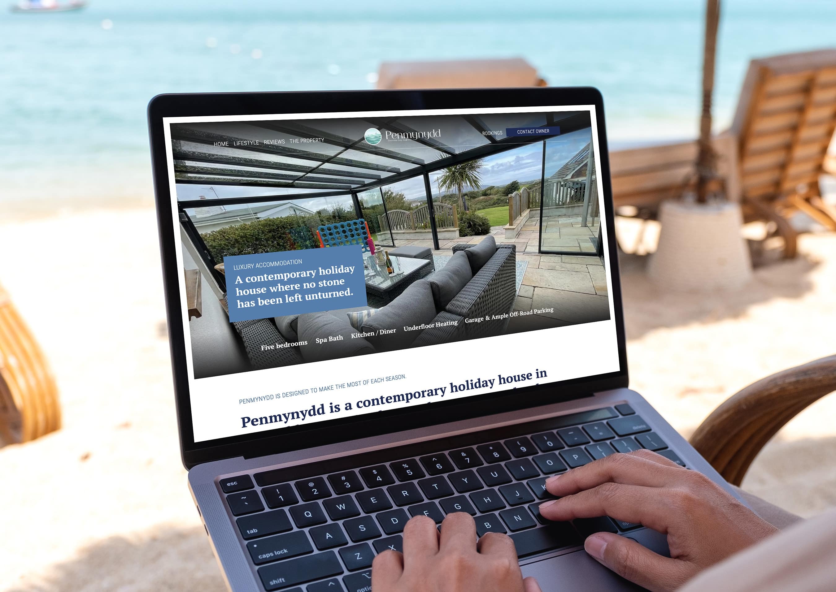 Penmynydd Holiday Home | Bespoke Logo Design | Trearddur Bay, Anglesey Penmynydd Holiday Home | Bespoke Logo Design | Trearddur Bay, Anglesey
