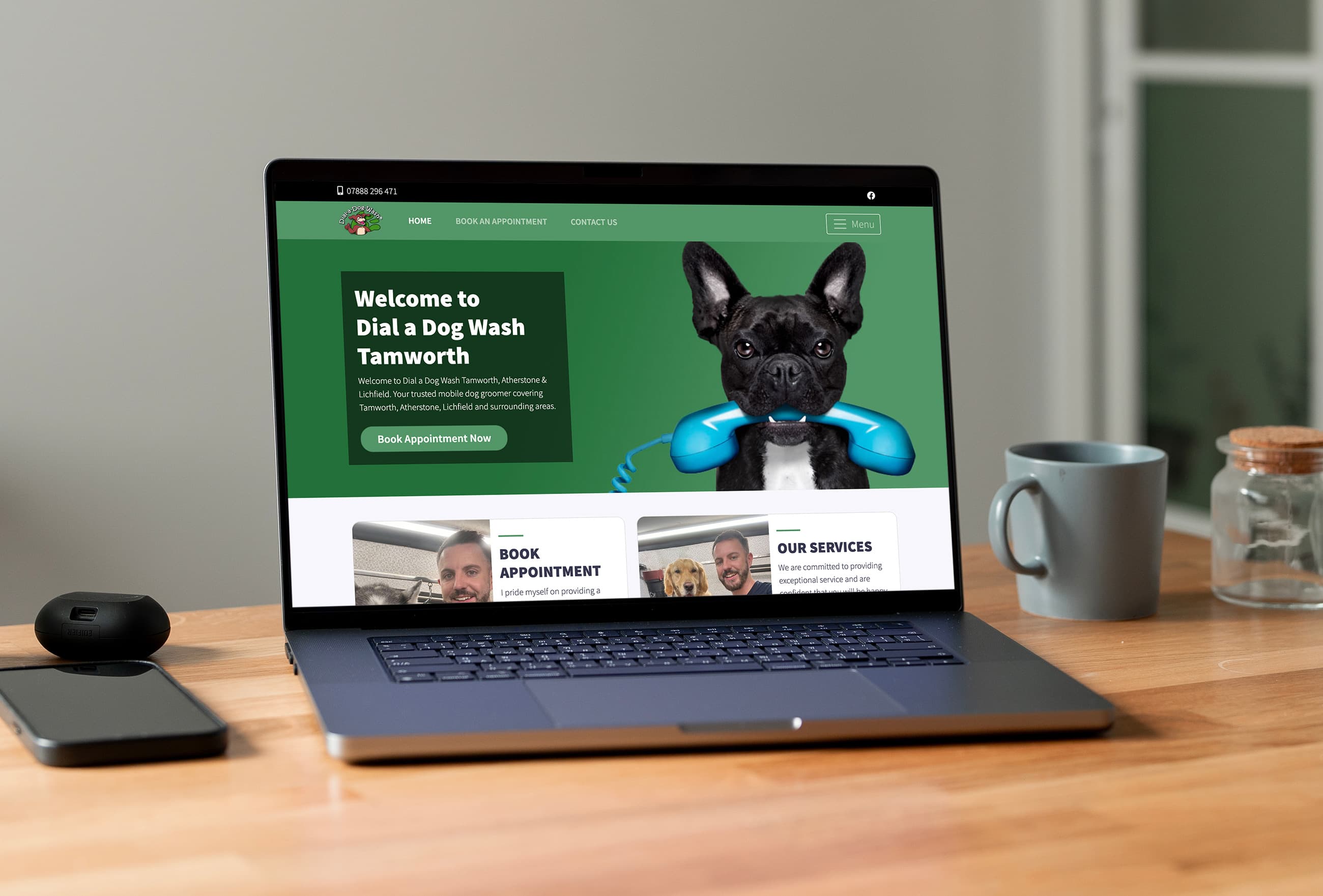 Dial a Dog Wash | Web Design, Web Systems