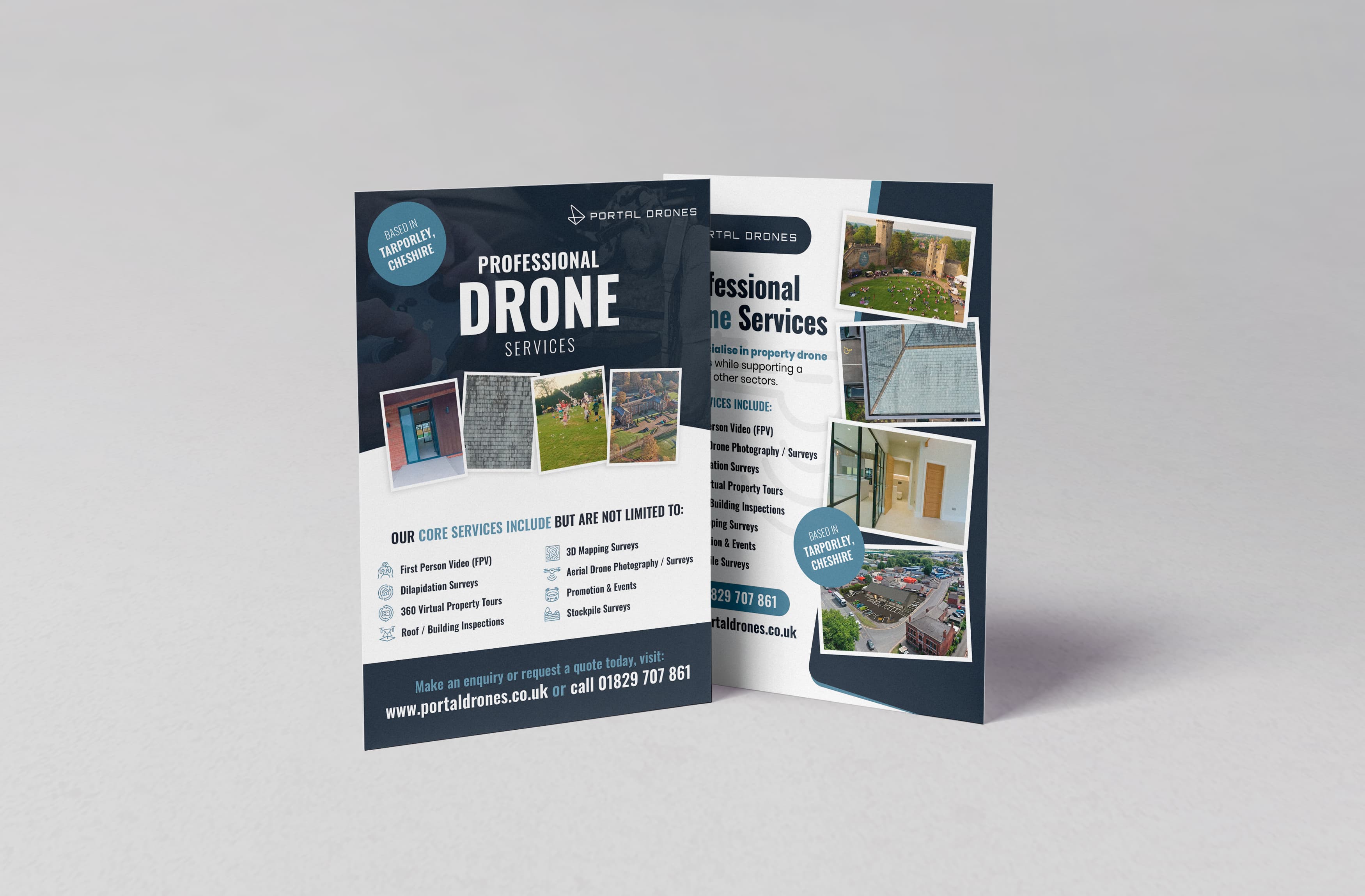 Portal Drones | Web Design Cheshire | Give the Dog a Bone