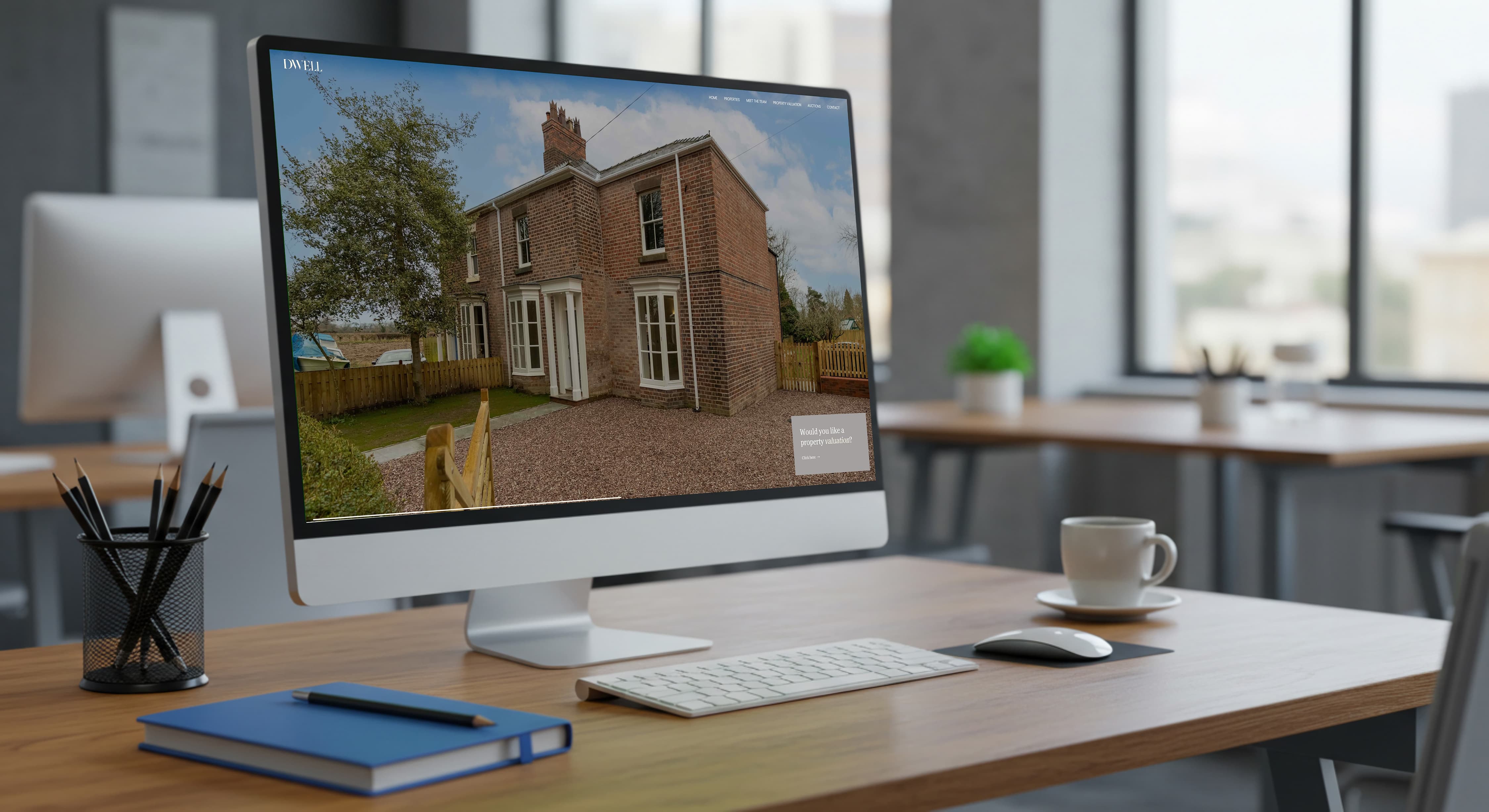 Web Design | Graphic Design | Brochure and Logo Design | Dwell Estate Agents