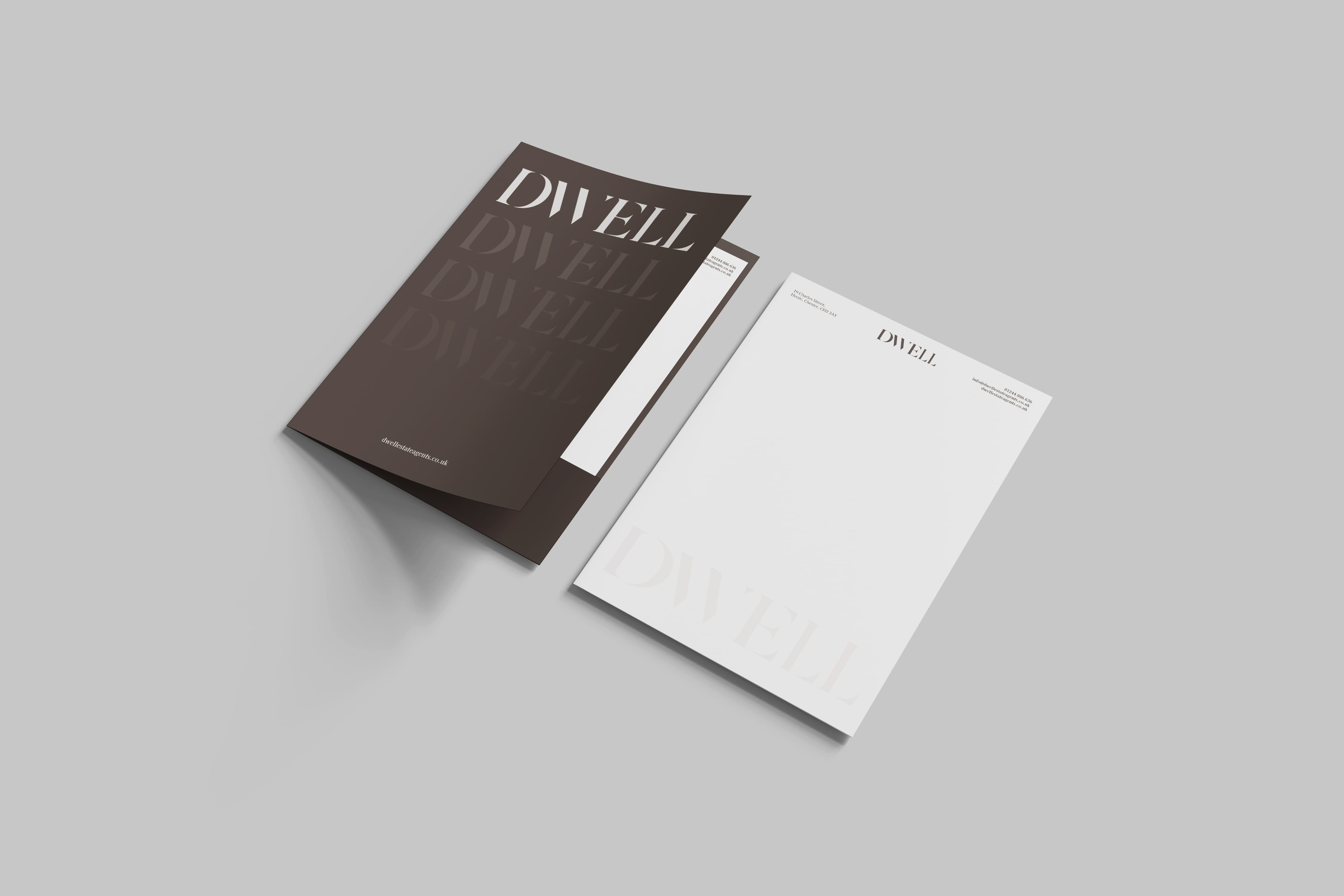 Web Design | Graphic Design | Brochure and Logo Design | Dwell Estate Agents
