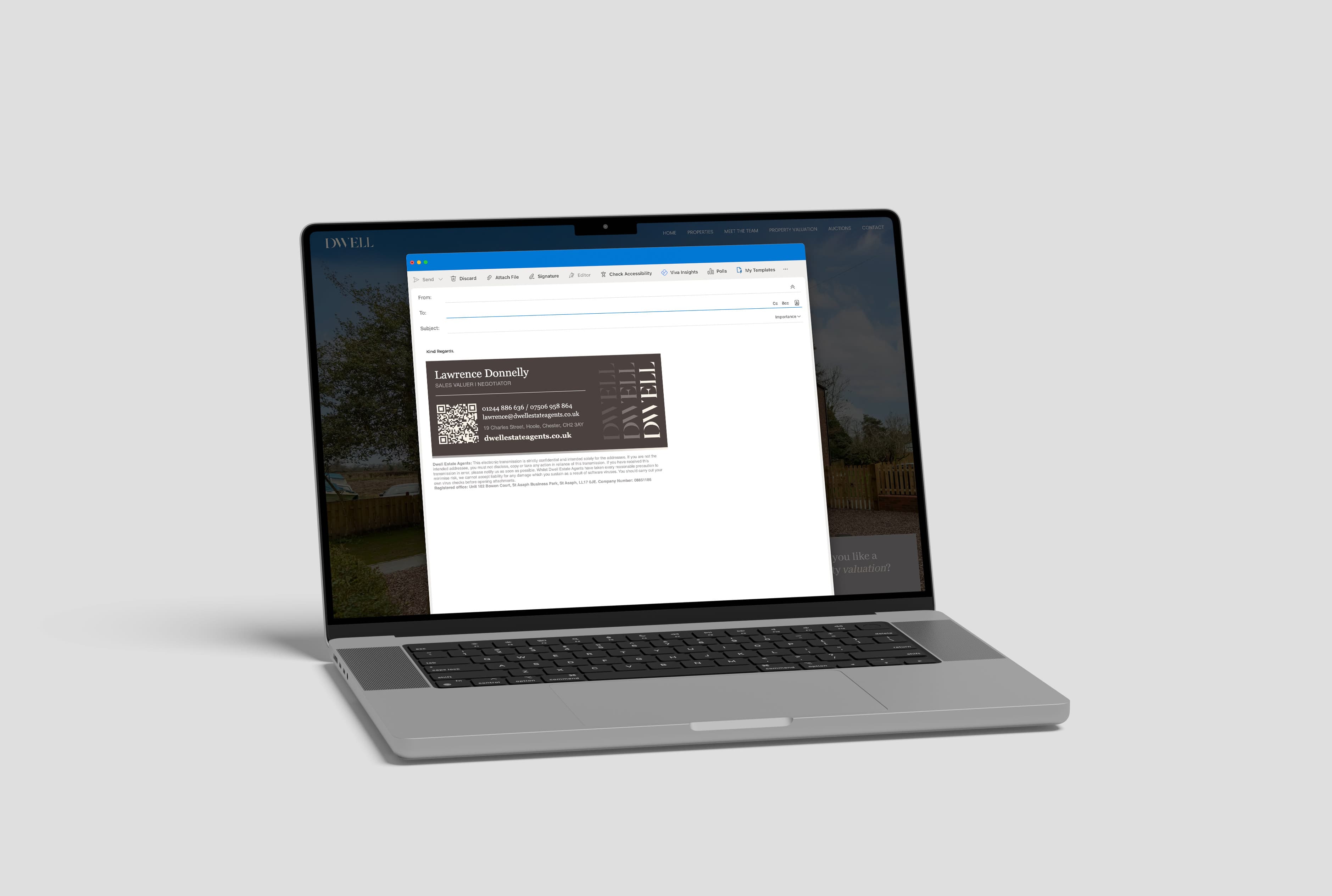 Web Design | Graphic Design | Brochure and Logo Design | Dwell Estate Agents