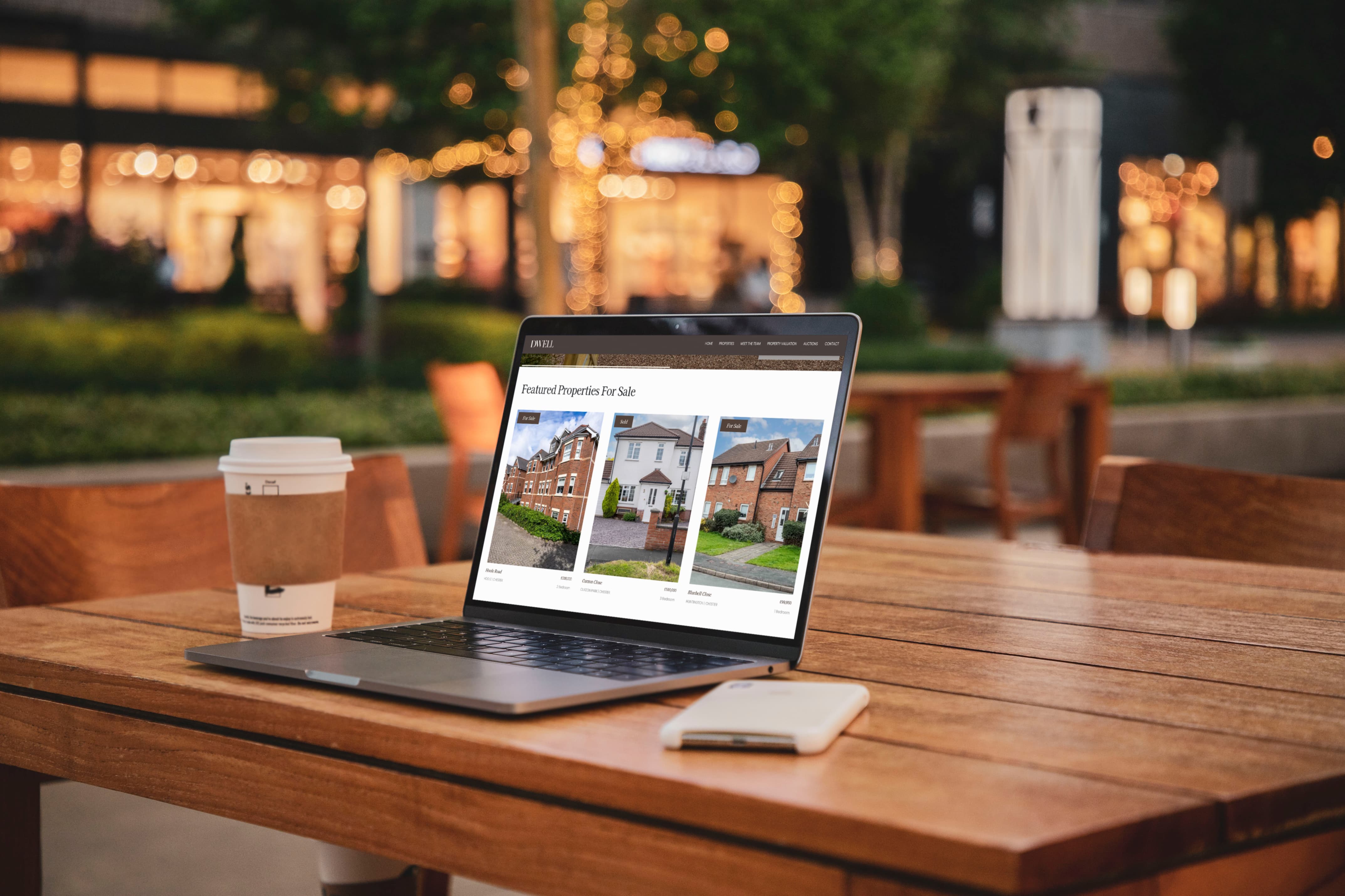 Web Design | Graphic Design | Brochure and Logo Design | Dwell Estate Agents