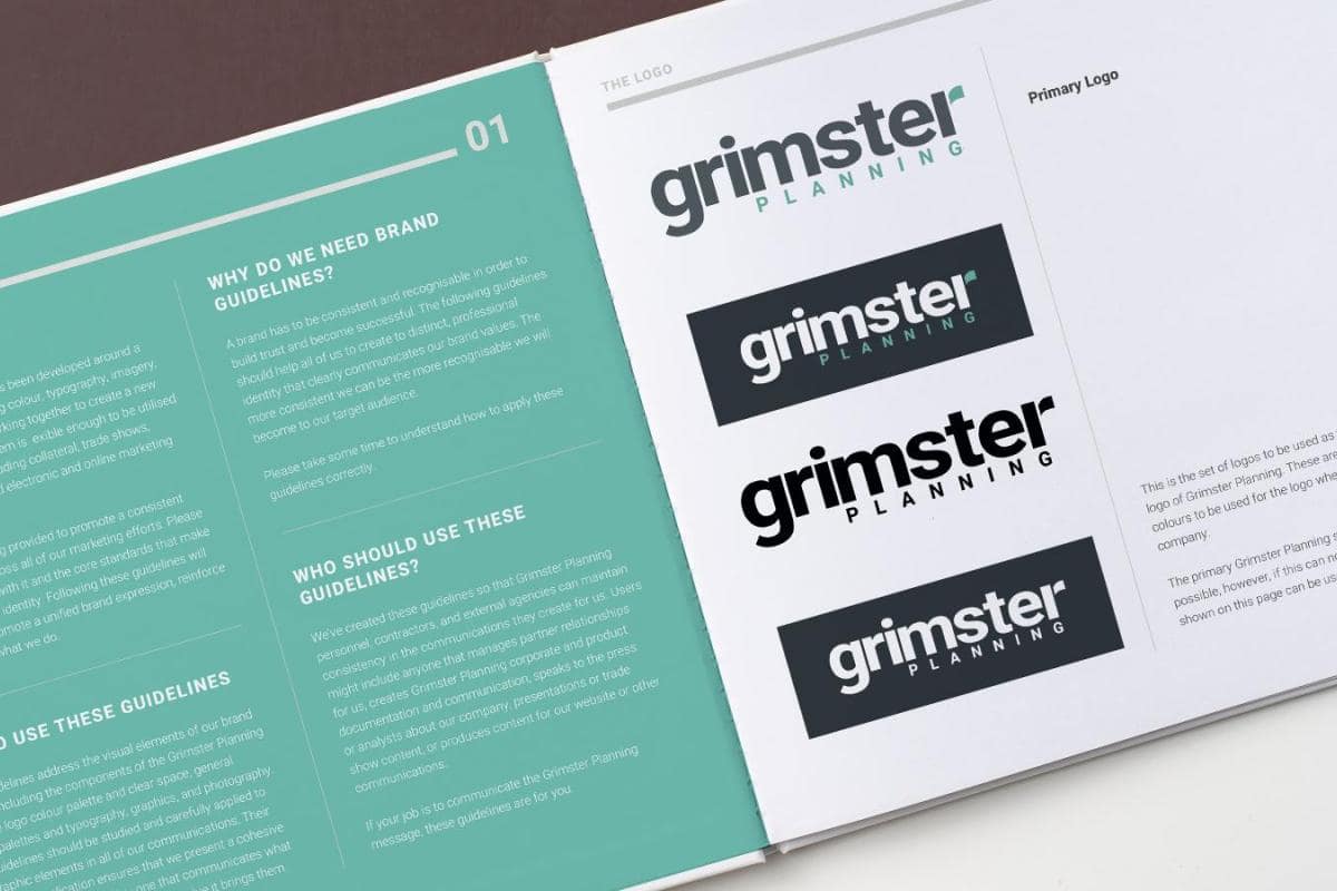 Grimster Planning - Letterhead, Business Card, Responsive Web Design Grimster Planning - Letterhead, Business Card, Responsive Web Design