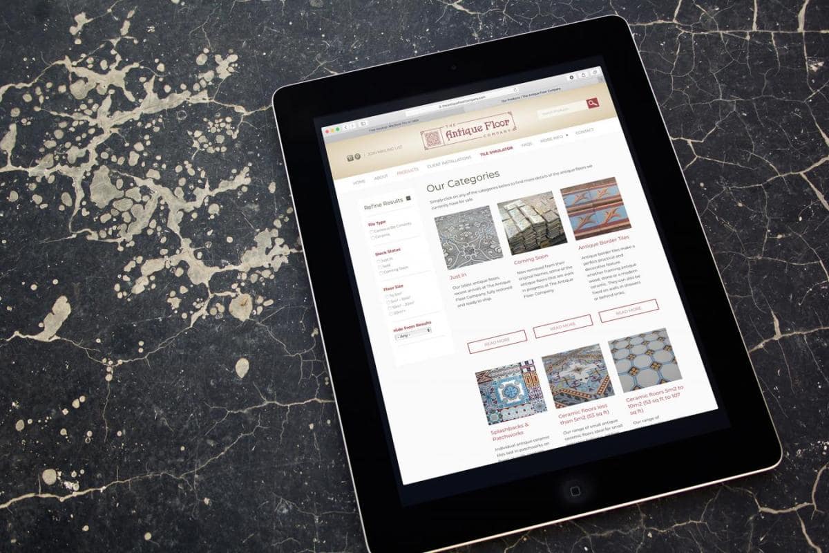 The Antique Floor Company | Web Development, Responsive Web Design The Antique Floor Company | Web Development, Responsive Web Design