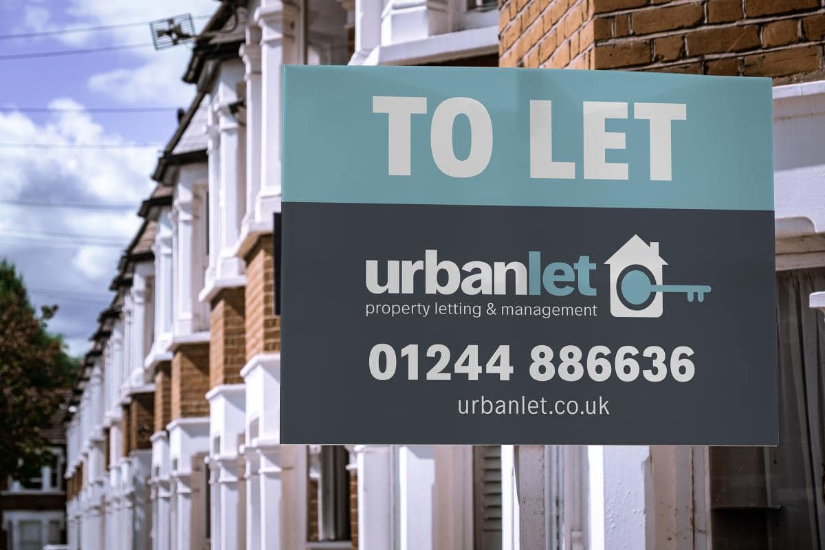 Urban Let - To Let Sign, Print, Graphic Design