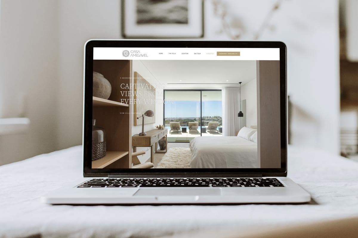 Casa Amigavel | Lagos, Portugal | Bespoke Web Design