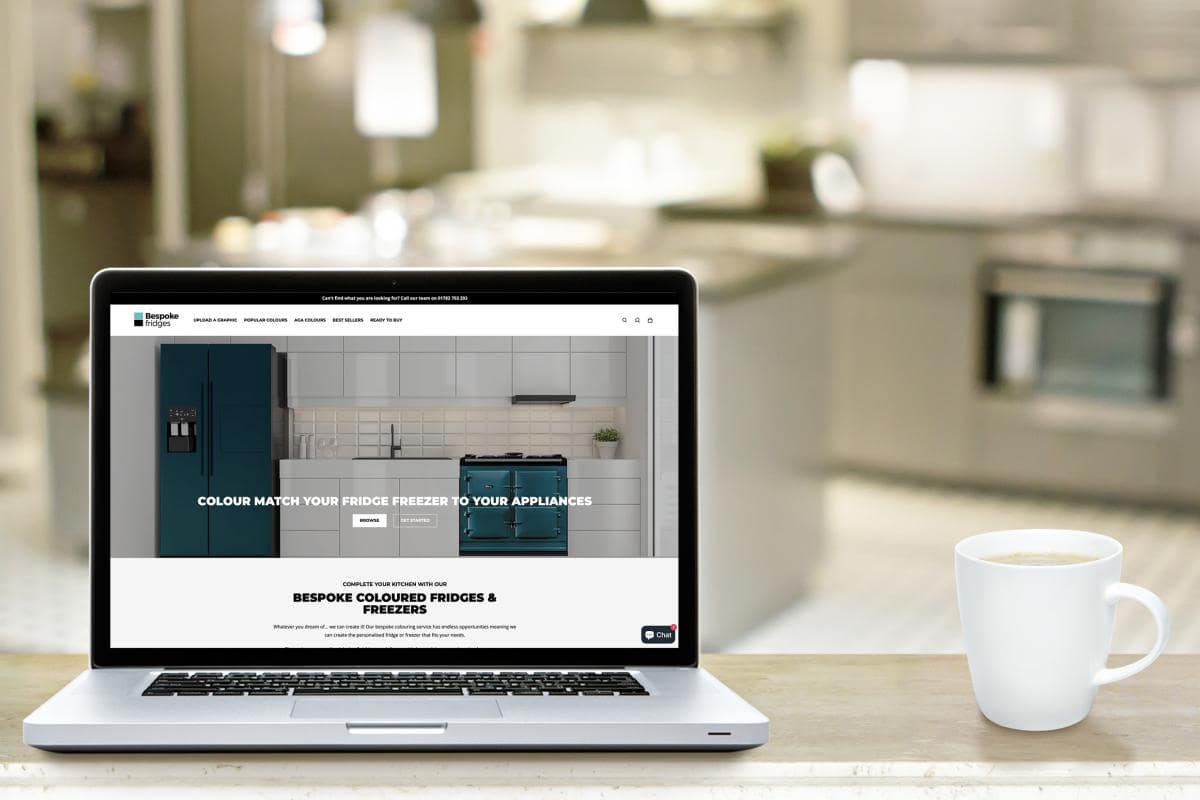 Bespoke Fridges | Shopify Web Development, eCommerce | Winsford, Cheshire
