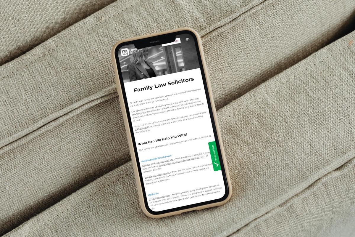 Lund Bennett | Mobile Responsive Design Lund Bennett | Mobile Responsive Design