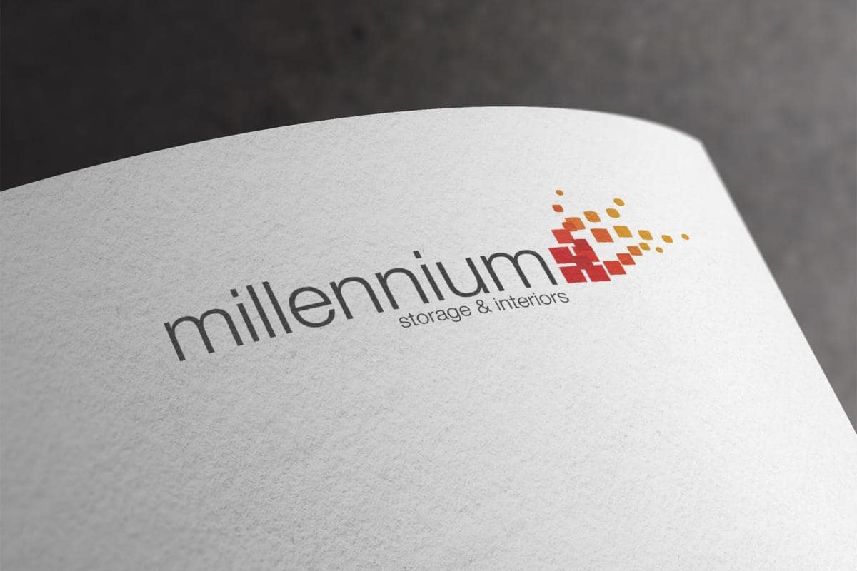 Millennium Storage & Interiors | Logo Design
