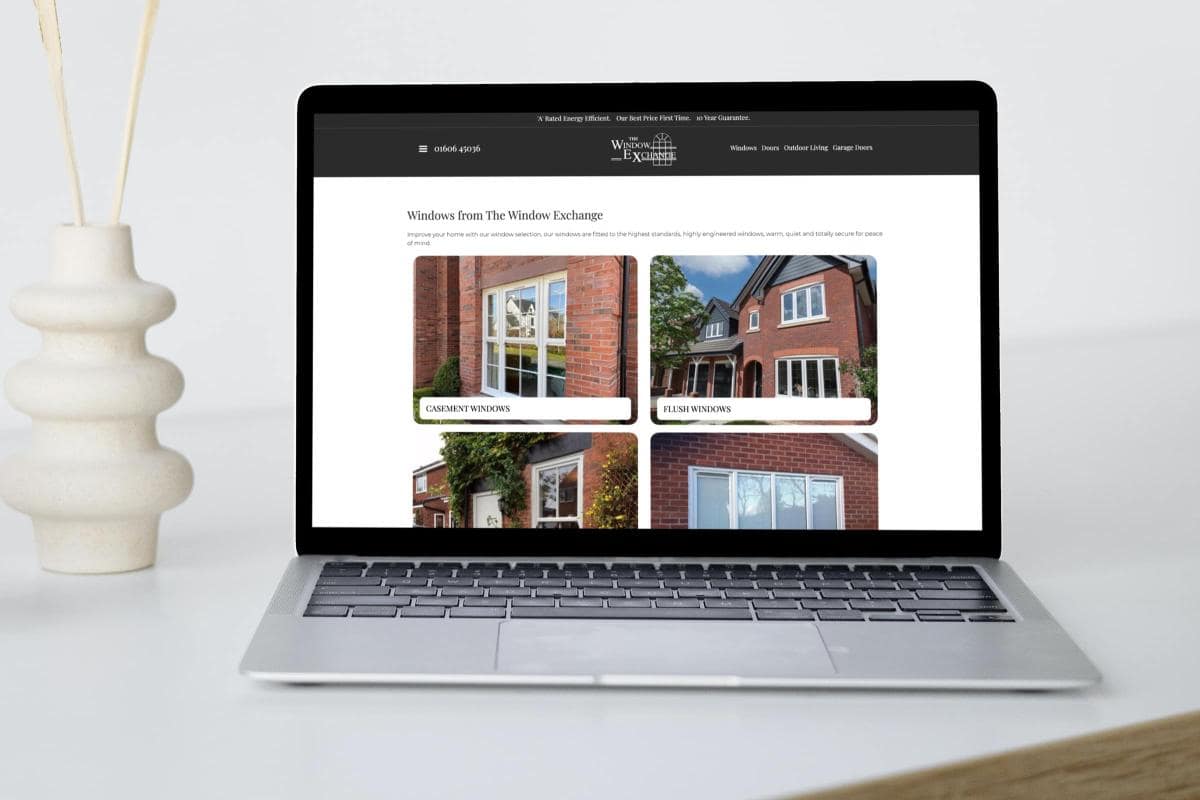 The Window Exchange | Web Design Northwich