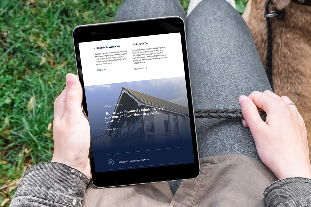 Penmynydd | Mobile Web Design | Trearddur Bay, Anglesey