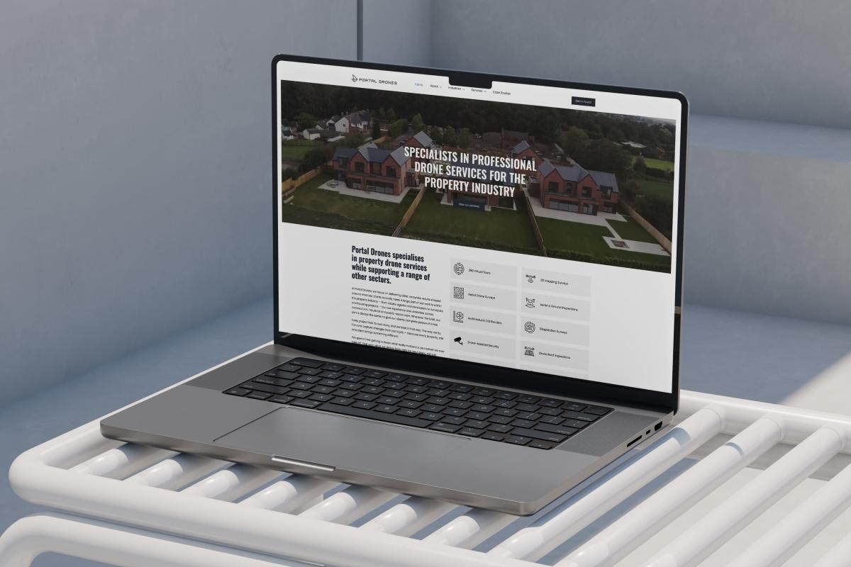 Portal Drones | Web Design Cheshire | Give the Dog a Bone