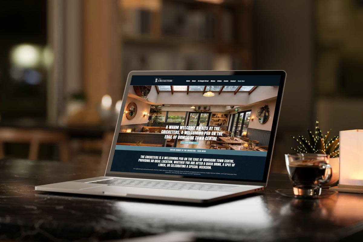 The Cricketers: Website Development, Web Development, Graphic Design