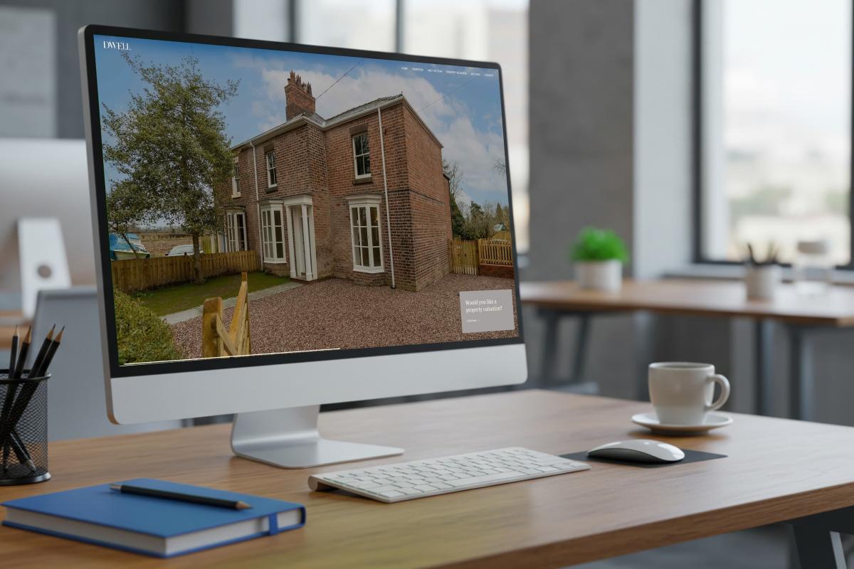 Web Design | Graphic Design | Brochure and Logo Design | Dwell Estate Agents