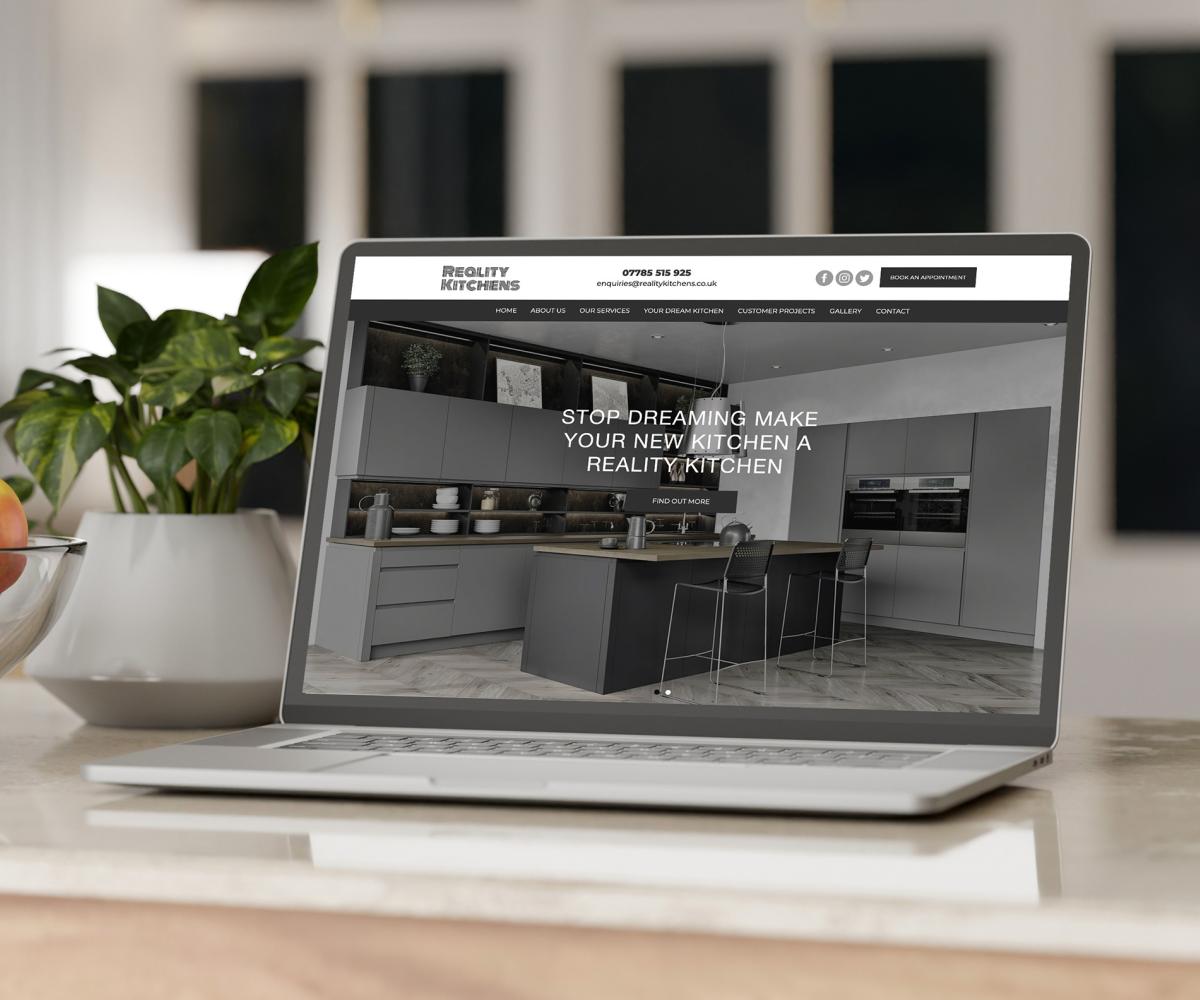 Reality Kitchens | Web Design | Northwich, Cheshire