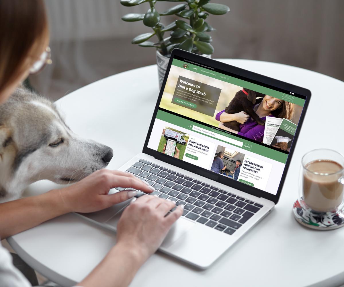 Dial a Dog Wash | Web Design, Web Systems