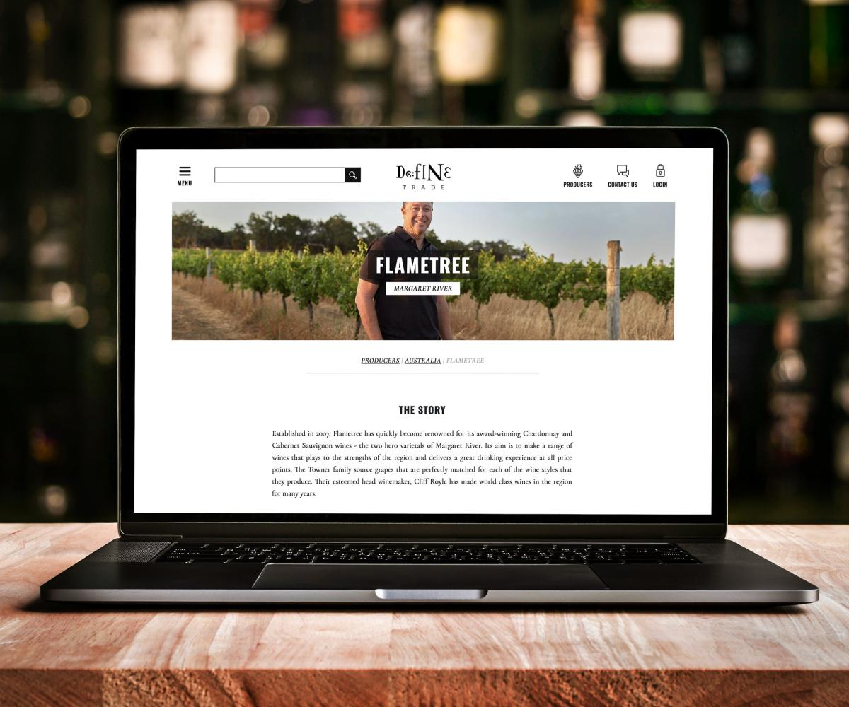 DeFINE Trade | Web Design, CMS | Northwich, Cheshire