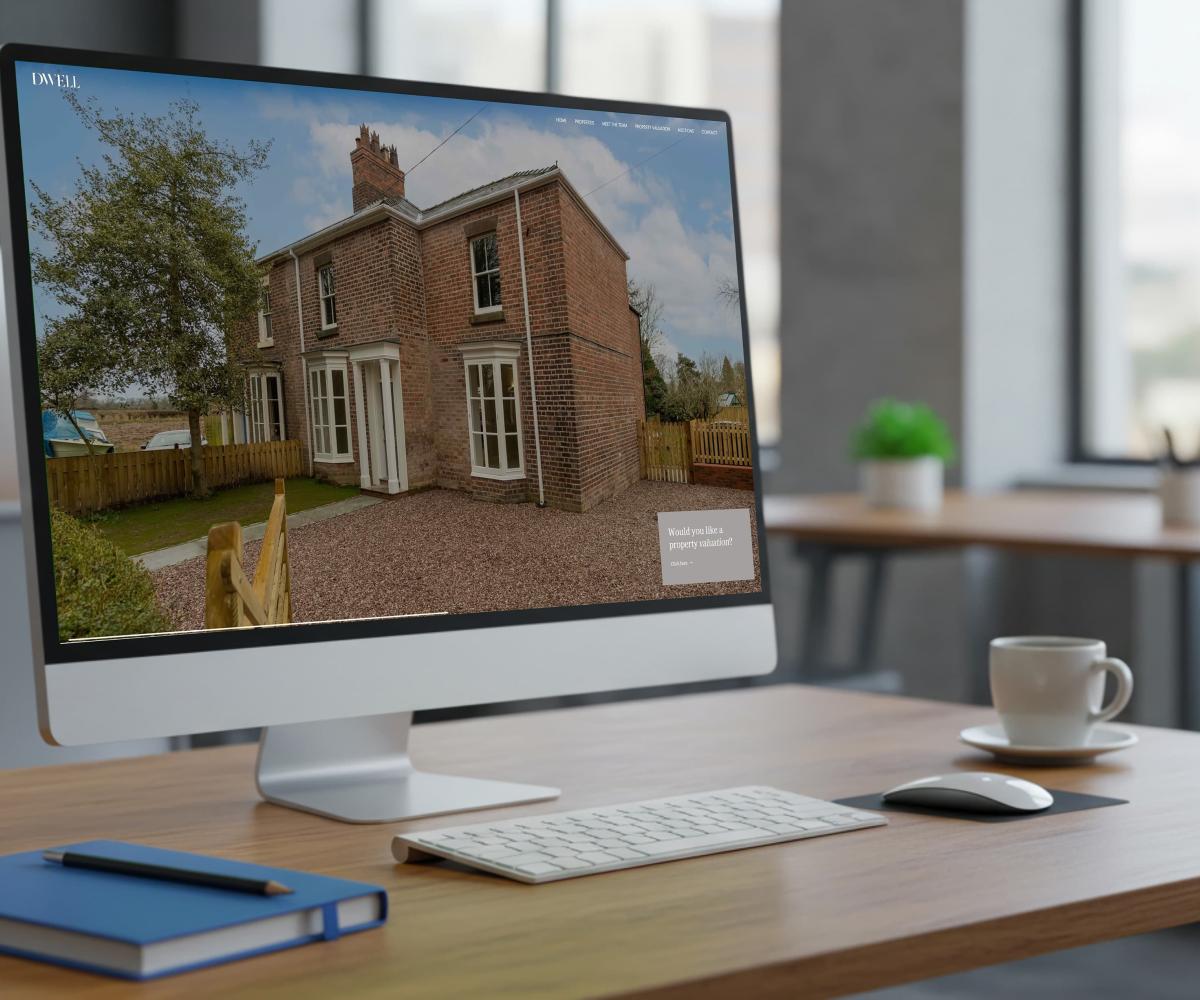 Web Design | Graphic Design | Brochure and Logo Design | Dwell Estate Agents